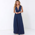 Convertible Wrap Maxi Dress detail