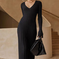 Essential Ribbed Knit Maxi Dress
